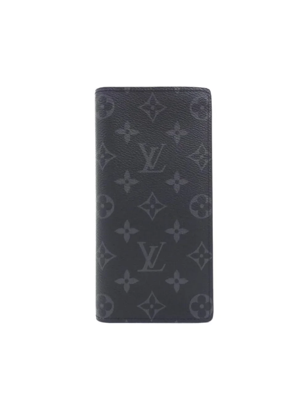 Louis Vuitton Monogram Eclipse Portefeuille Brazza Wallet